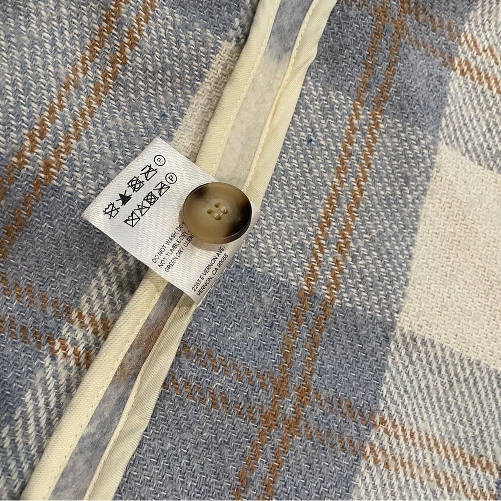 REFORMATION Ainslie checkered coat - Picture 8 of 9